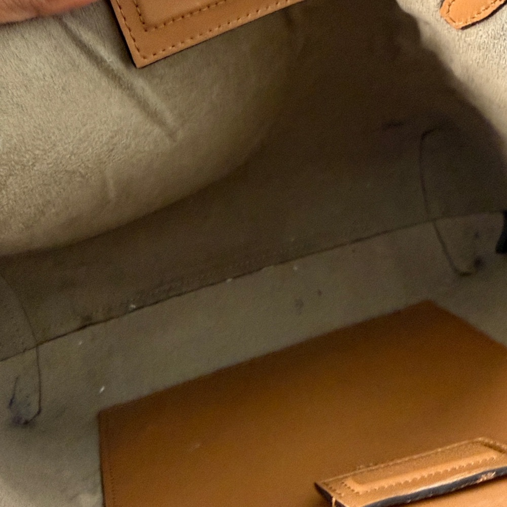 Zac Posen Medium Tote Leather Tan - Picture 10 of 11